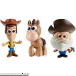 Toy Story Disney Pixar Minis Prospector Quick-Draw Woody & Bullseye Figure 3 Pack 2  B01MSW1PND